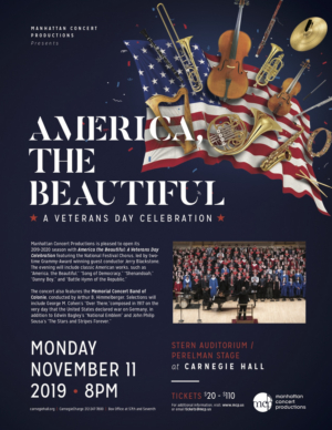 Manhattan Concert Productions Celebrates Veterans Day Image