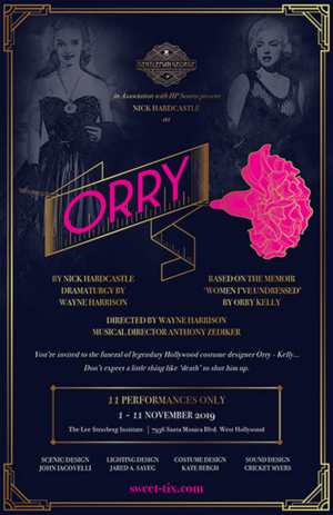 ORRY Comes to Lee Strasberg Theatre 