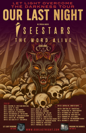 Ashland Set to Tour with Our Last Night, I See Stars & The Word Alive 