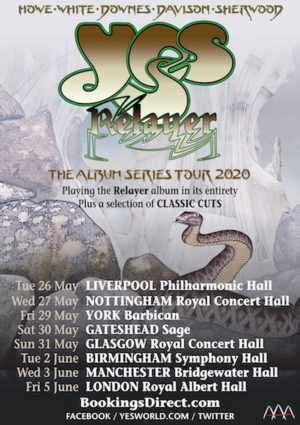 YES Announces UK Tour  Image