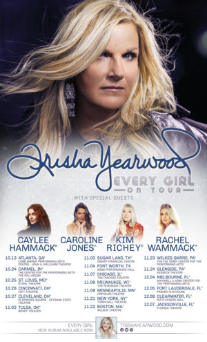 Trisha Yearwood Announces Special Guests for EVERY GIRL ON TOUR  Image