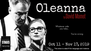Desert Stages Theatre Presents David Mamet's OLEANNA Image