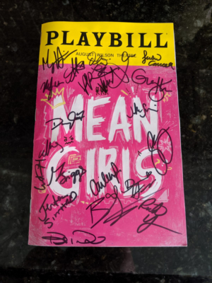 Win A Playbill Signed By the Cast of MEAN GIRLS 