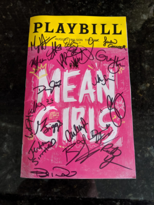 Win A Playbill Signed By the Cast of MEAN GIRLS Image