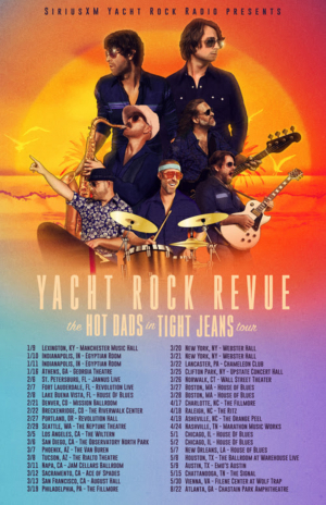 Yacht Rock Revue Announces 'Hot Dads In Tight Jeans' U.S. Tour 