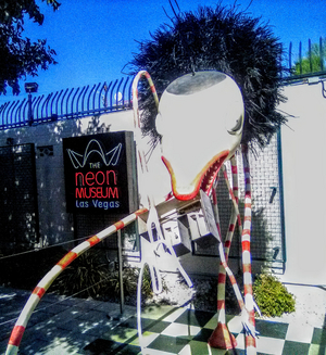 Feature: LOST VEGAS: TIM BURTON At The Neon Museum Las Vegas Image