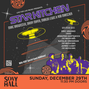 Just Announced! Star Kitchen Guest-Filled Late-Night During DISCO BISCUITS NYC Run 