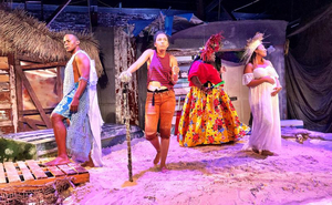 Review: Theater West End Goes All Out for ONCE ON THIS ISLAND with an In-House Beach and Crazy-Talented Cast  Image