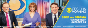 Additional Guests Announced for CBS THIS MORNING Special Live Audience Event STOP THE STIGMA Image