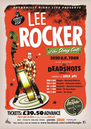 Lee Rocker Announces 2020 U.K. Tour Dates Image