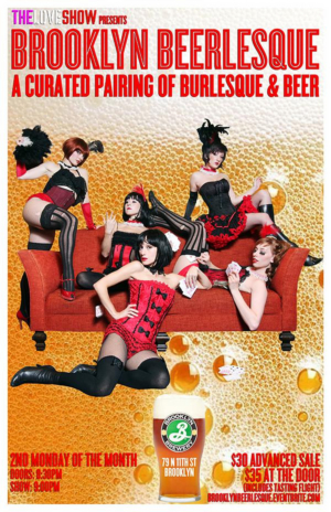 THE LOVE SHOW Announces The Cast For The November 11th Edition Of BROOKLYN BEERLESQUE At Brooklyn Brewery Image
