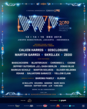 Disclosure, Chromeo, & More Added to Djakarta Warehouse Project 2019 Lineup 