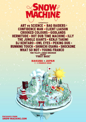 Snow Machine Announces 2020 Debut Festival in Japan 