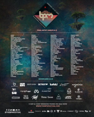 The BPM Festival Announces Final Lineup and Showcases For January 2020 Costa Rica Debut 