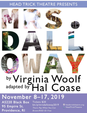 Head Trick Theatre to Present U.S. Premiere of MRS. DALLOWAY 