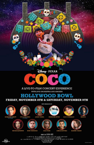 Disney and Pixar's COCO Comes to the Hollywood Bowl Nov. 8 & 9 