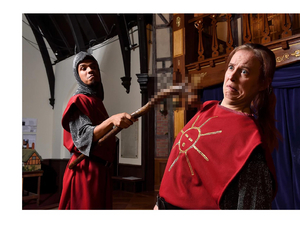 An Old But Surprisingly Modern Comic Treasure: THE KNIGHT OF THE BURNING PESTLE at Baltimore Shakespeare Factory Image