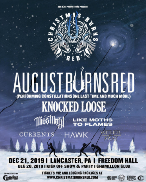 August Burns Red Add Knocked Loose To Holiday Show 