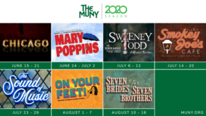 Muny Announces 2020 Season Featuring ON YOUR FEET, MARY POPPINS, SWEENEY TODD & More! 