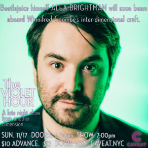 Alex Brightman Will Appear On THE VIOLET HOUR: A LATE-NIGHT SHOW FROM ANOTHER DIMENSION 