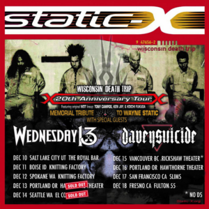 Davey Suicide Announces Winter Tour Image