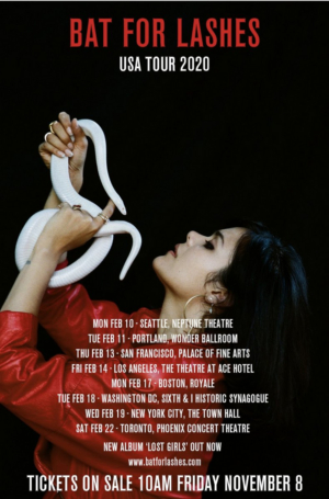 Bat For Lashes to Tour North America this Winter  Image