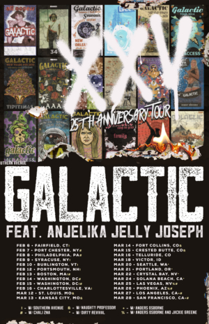 Galactic Announces 25th Anniversary Tour Image
