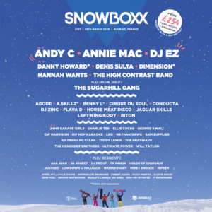 Snowboxx 2020 Announces Full Lineup, Featuring Andy C, Annie Mac, DJ EZ, and More! 