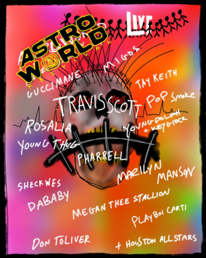 Travis Scott's Second Annual Astroworld Festival Announces Full Lineup, Featuring Rosalia, Migos, Pharrell, & More! 