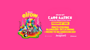 DJ and Producer Paco Osuna Curates elrow'art's U.S. Debut in Miami Dec. 6 