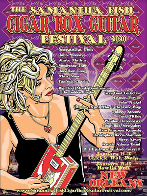 The Samantha Fish Cigar Box Guitar Festival Sets 2020 Dates in New Orleans 