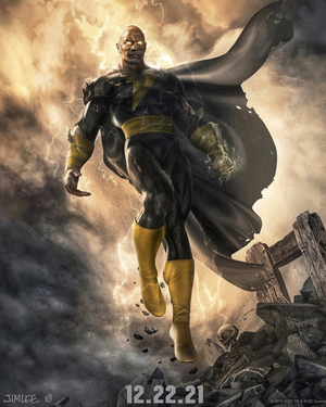 Dwayne Johnson Announces BLACK ADAM's 2021 Release Date Image