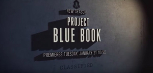 Season Two of PROJECT BLUE BOOK Premieres on History Channel This January Image