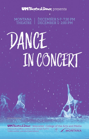 The University of Montana School of Theatre & Dance Will Present DANCE IN CONCERT Image