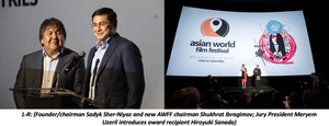 Asian World Film Festival Announces New Chairman Shukhrat Ibragimov 