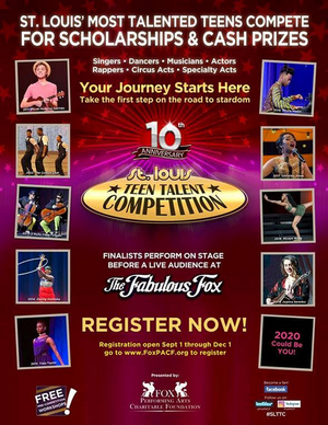 One Week Left to Register for the 10th Annual St. Louis Teen Talent Competition 