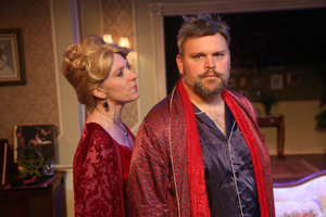 Review: Romantic Farce LIVING ON LOVE Highlighted by Brilliant Writing, Direction and Operatic Performance Perfection Image