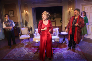 Review: Romantic Farce LIVING ON LOVE Highlighted by Brilliant Writing, Direction and Operatic Performance Perfection Image