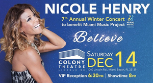 Miami's International Jazz Star Nicole Henry Celebrates Her 7th Annual Winter Concert  Image