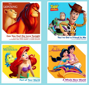 Walt Disney Records Releases Collectible 3-Inch Vinyl For Classic Singles Image