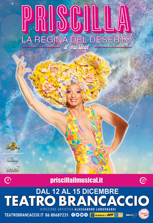 PRISCILLA LA REGINA DEL DESERTO  al Teatro Brancaccio  COMUNICATO STAMPA  Image