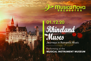 MusicaNova Orchestra to Open 2020 Season with RHINELAND MUSES: JOURNEYS IN ROMANTIC MUSIC  Image