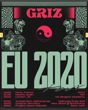 GRiZ Announces February 2020 European Tour 
