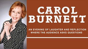 Carol Burnett Will Visit the Morrison Center 