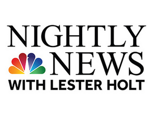 RATINGS: NBC NIGHTLY NEWS WITH LESTER HOLT is Number One 