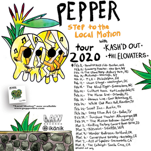 Pepper Announces Supporting Acts for 'Step to the Local Motion Tour' Image