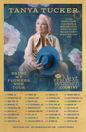 Tanya Tucker Announces Headlining Stops for 2020 'CMT Next Women of Country: Bring My Flowers Now Tour' 