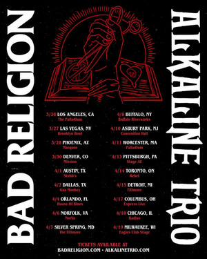 Bad Religion & Alkaline Trio Announce 2020 Tour 