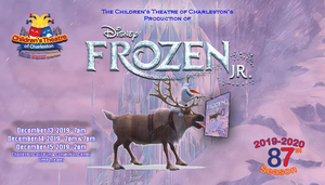 FROZEN JR Performed by the CHILDREN'S THEATRE OF CHARLESTON Open Tonight at the CHARLESTON LITTLE THEATER Image