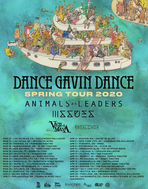 Issues Announce Spring 2020 Tour With Dance Gavin Dance 